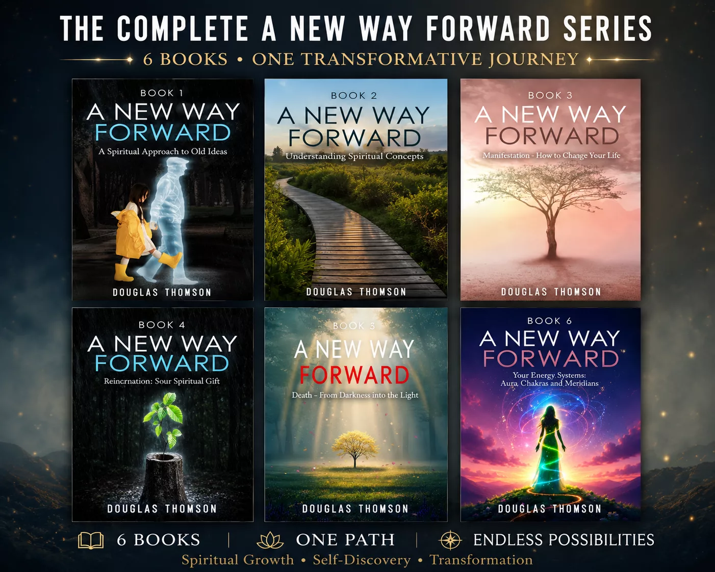 A New Way Forward 6 Book Series by Douglas Thomson A New Way Forward Complete 6 E-Book Series - Douglas Thomson - Image 1